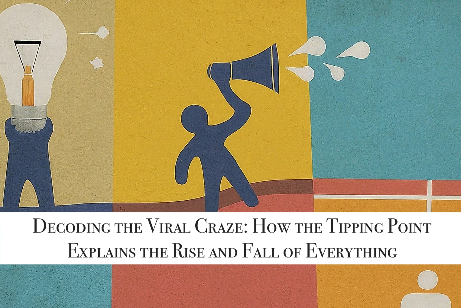 Malcolm Gladwell's "The Tipping Point" explores how ideas and trends spread like epidemics. The book identifies three key players: Connectors (socially connected individuals who spread the word), Mavens (trusted advisors who lend credibility), and Salesmen (persuasive communicators who convince others). Crafting a clear and memorable message ("Sticky Factor") and considering the surrounding social and economic environment are also crucial for a trend to reach its tipping point and achieve widespread popularity. Understanding these concepts can help us create movements with lasting impact, not just fleeting fads.